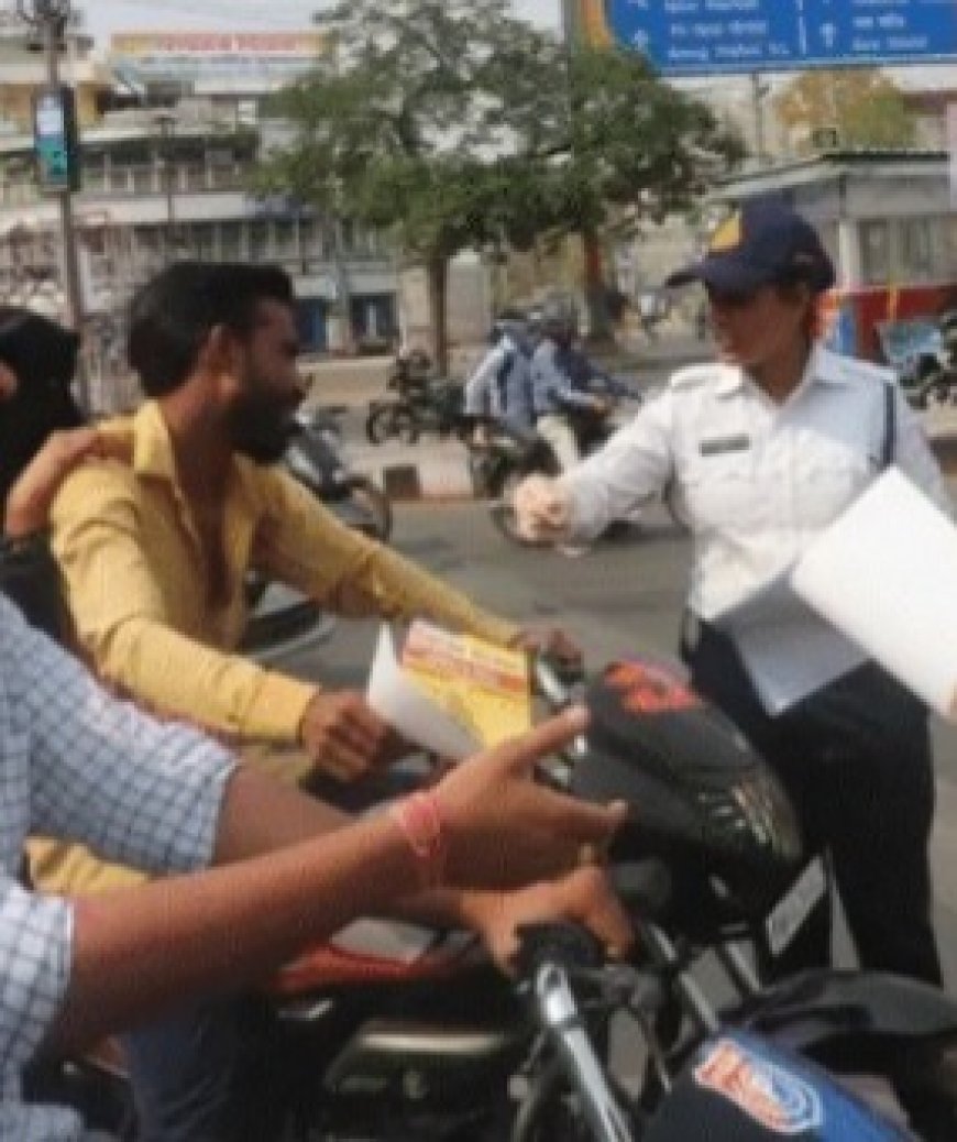 पटना में ट्रैफिक नियमों की अनदेखी, हेलमेट और ओवरस्पीडिंग पर करोड़ों का चालान
