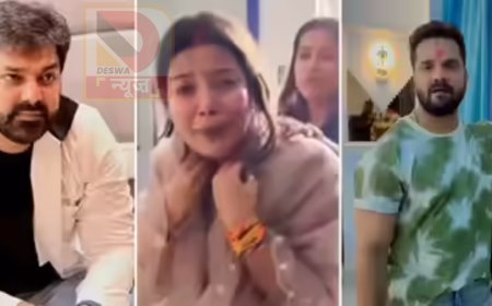 खेसारी लाल यादव ने दिया ज्योति सिंह को खुला समर्थन, जनता से अपील: उनका साथ दें