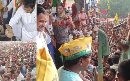 वजीरगंज में तेज प्रताप की जनसभा, प्रेम कुमार को बनाया उम्मीदवार, PM मोदी पर तंज:, बोले-पीला बस्ता वाला भी आएगा ब्लैकबोर्ड के सामने