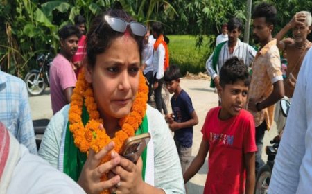 बिहार विधानसभा चुनाव के बीच RJD उम्मीदवार को धमकी, पुलिस ने सुरक्षा बढ़ाई,आरोपी की तलाश जारी