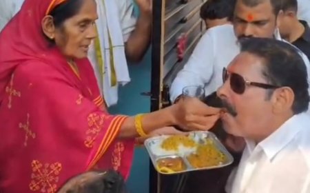 अनंत सिंह का चुनावी अभियान मोकामा में शुरू, जीत सुनिश्चित करने की तैयारी,कार्यकर्ता के घर खाया कद्दू भात