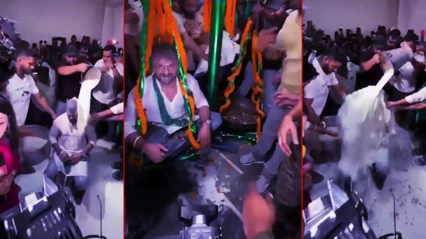 बिहार चुनाव 2025:छपरा में खेसारी लाल यादव का भव्य स्वागत: 200 लीटर दूध..., सिक्कों से तौलकर सम्मान