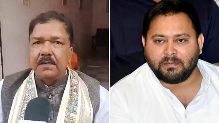 RJD दफ्तर के बाहर तेजस्वी के पोस्टर से सियासत गर्म, BJP ने ली चुटकी, कहा-हम पांडव हैं..वो खलनायक 