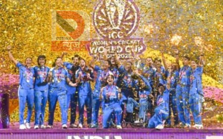 हरमनप्रीत कौर की शेरनियों ने रचा इतिहास, भारत पहली बार महिला वनडे विश्व कप चैंपियन बना,पीएम मोदी ने दी बधाई