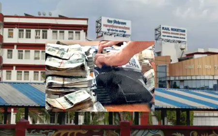 हाजीपुर में रेलवे कंस्ट्रक्शन ऑफिस में CBI का छापा, 1 करोड़ की रिश्वत लेते डिप्टी चीफ इंजीनियर गिरफ्तार, नोट गिनने के लिए मंगानी पड़ी मशीन