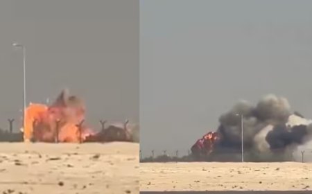 दुबई एयरशो में बड़ा हादसा: प्रदर्शन के दौरान भारतीय तेजस लड़ाकू विमान हुआ क्रैश, जांच जारी