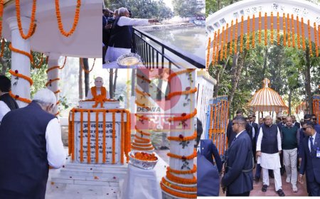 सीएम नीतीश कुमार कल्याण बिगहा पहुँचे, पिता-माता को दी श्रद्धांजलि, ग्रामीणों से मुलाकात और पूजा-पाठ