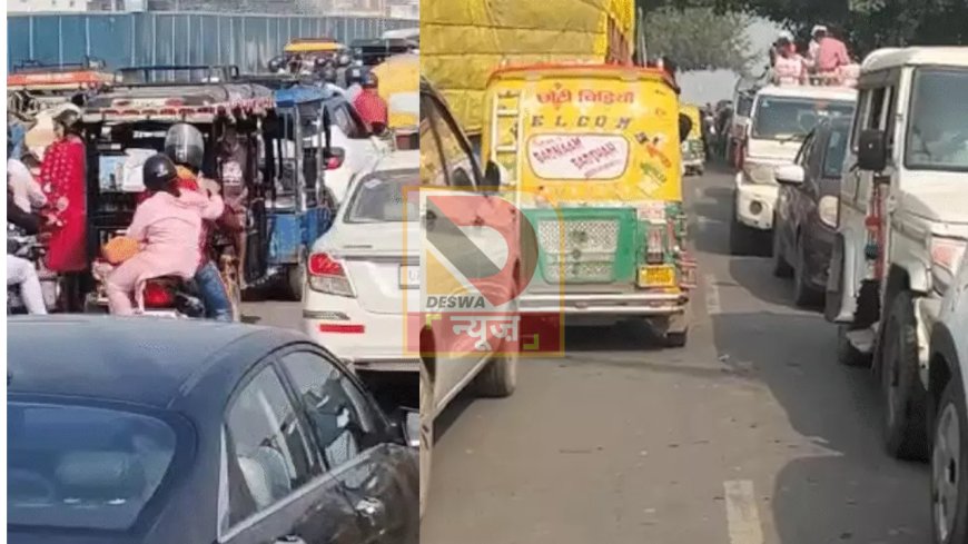 पटना में श्रद्धालुओं की भीड़ से ठप हुआ ट्रैफिक, गंगा स्नान के लिए उमड़ी भीड़ , पुलिस के डायवर्जन से भी नहीं मिली राहत