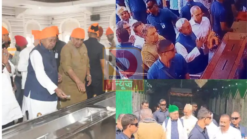 नीतीश कुमार का धार्मिक दौरा बना सियासी चर्चा का केंद्र — मतदान खत्म होते ही मंदिर, गुरुद्वारा और मजार पर पहुंचे मुख्यमंत्री