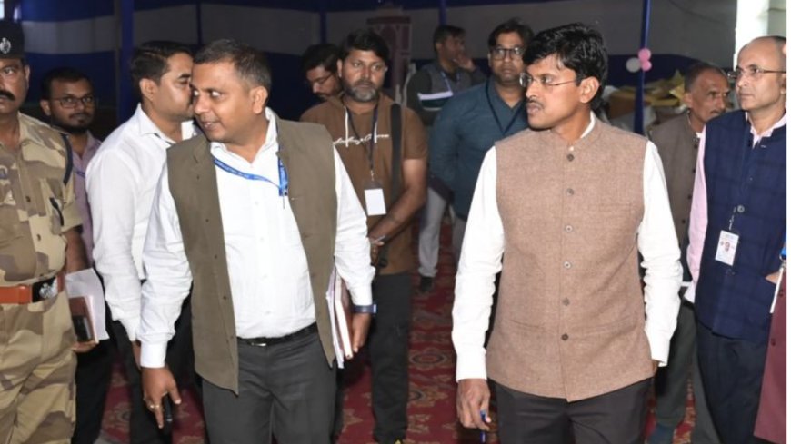 पटना में स्ट्रॉन्ग रूम की 3-लेयर सिक्योरिटी,किसी की भी एंट्री नामुमकिन,24 घंटे CCTV और सशस्त्र जवान तैनात