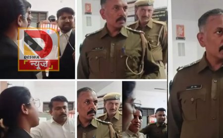 जोधपुर थाने में वकील के साथ दुर्व्यवहार, वायरल वीडियो पर हाईकोर्ट सख्त—SHO व रीडर सस्पेंड