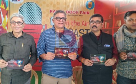 पटना बुक फेयर 2025 का भव्य आगाज़! 15 करोड़ का सबसे महंगा ग्रंथ ‘मैं’ होगा प्रदर्शित,बच्चों के लिए फ्री एंट्री