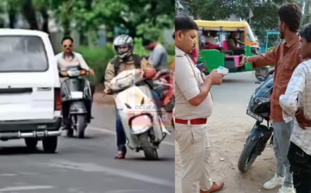 मधुबनी में यातायात नियम तोड़ने वालों पर सख्ती, 48 चालकों का ड्राइविंग लाइसेंस 3 महीने के लिए निलंबित