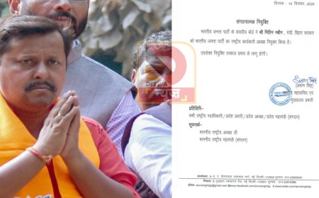 राष्ट्रीय कार्यकारी अध्यक्ष बने नितिन नबीन, सीएम नीतीश और डिप्टी CM सम्राट चौधरी ने दी बधाई