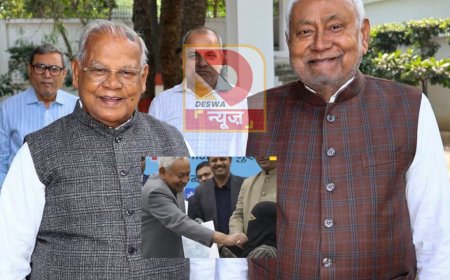 नीतीश कुमार–हिजाब विवाद पर सियासत तेज, जीतनराम मांझी बोले –मुख्यमंत्री की मंशा गलत नहीं थी...धर्म के चश्मे से नहीं देखें