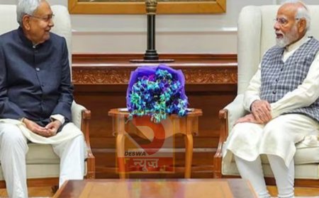 दिल्ली में पीएम मोदी से मिले सीएम नीतीश, NDA जीत के बाद पहली बड़ी मुलाकात, राजनीतिक और प्रशासनिक मुद्दों पर मंथन