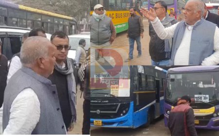 बिहार शरीफ बस स्टैंड अब नहीं रहेगा खंडहर, परिवहन मंत्री श्रवण कुमार का बड़ा ऐलान,कहा-BSRTC की बसें टेंपो से भी सस्ती
