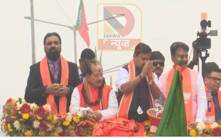 पटना में भगवा सैलाब, BJP के नए कार्यकारी अध्यक्ष के लिए हजारों कार्यकर्ता सड़कों पर, डिप्टी सीएम जाम में फंसे