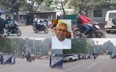 CM आवास के बाहर कानून बेबस! बाइकर्स गैंग ने उड़ाईं ट्रैफिक नियमों की धज्जियां