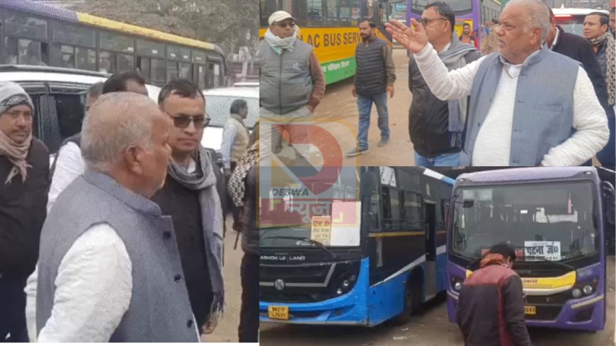 बिहार शरीफ बस स्टैंड अब नहीं रहेगा खंडहर, परिवहन मंत्री श्रवण कुमार का बड़ा ऐलान,कहा-BSRTC की बसें टेंपो से भी सस्ती