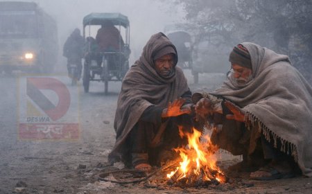 बिहार में ठंड का प्रकोप: समस्तीपुर 3.9 डिग्री, पटना-भागलपुर में ठिठुरन