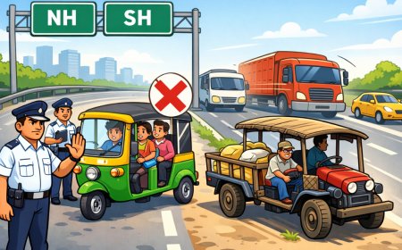 बिहार परिवहन विभाग का बड़ा एक्शन: ई-रिक्शा, जुगाड़ गाड़ियों पर पूरी तरह रोक