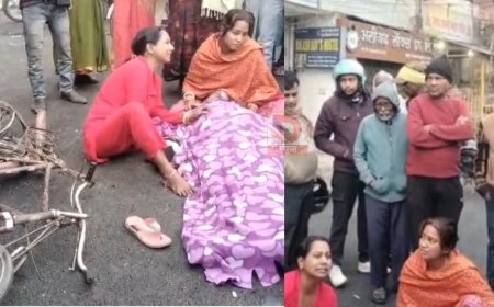 पटना में रफ्तार का कहर: स्कॉर्पियो ने साइकिल सवार निगम कर्मी को कुचला, मौके पर मौत