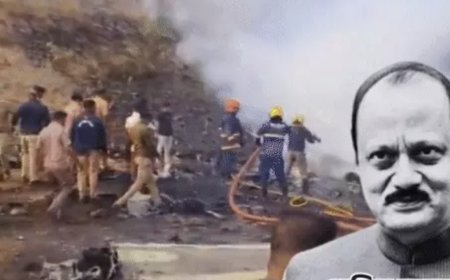 विमान हादसे में उपमुख्यमंत्री अजित पवार की मौत,PM मोदी- राहुल गांधी, CM नीतीश ने जताया दुख, लालू यादव बोले- उच्च स्तरीय जांच होनी चाहिए