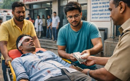 सड़क हादसे के घायलों को ₹1.5 लाख तक मदद, ‘राहवीर’ को मिलेगा ₹25 हजार इनाम