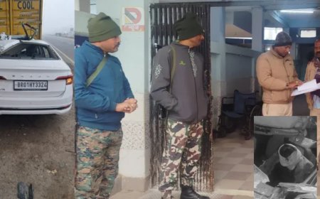 हाजीपुर–मुजफ्फरपुर NH-22 पर भीषण हादसा: डॉक्टर दंपति की मौके पर मौत, पालतू कुत्ता बचा