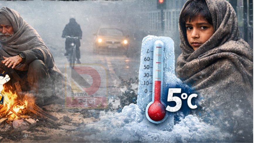 नये साल की शुरुआत में ही कांपा बिहार, 25 जिलों में ऑरेंज अलर्ट, 5 जनवरी तक नहीं मिलेगी राहत