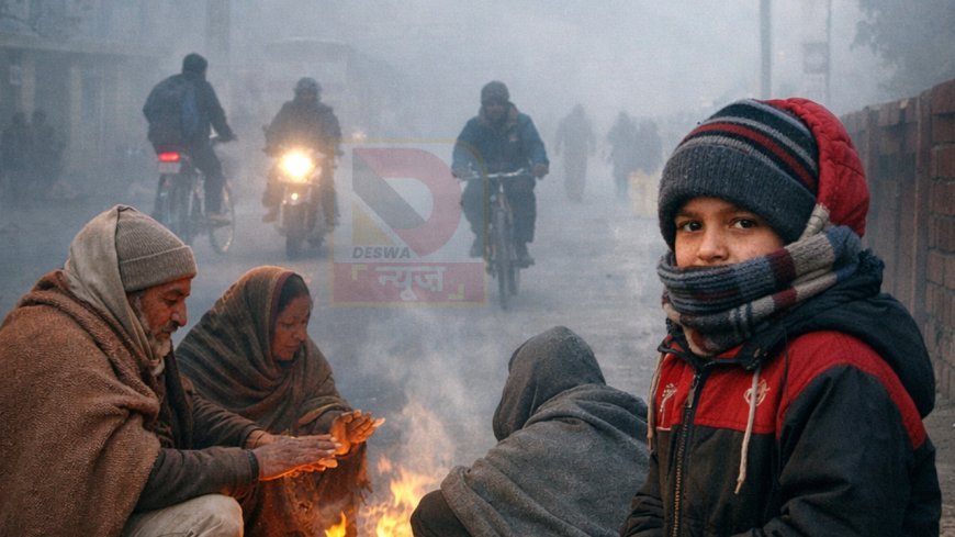 घना कोहरा और कड़ाके की ठंड से बेहाल बिहार, 10 जनवरी तक राहत नहीं