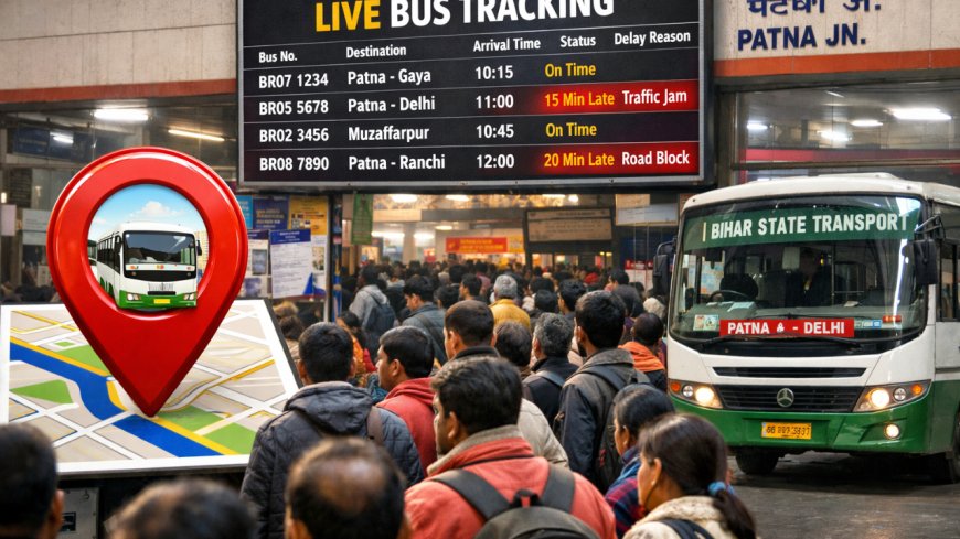 अब ट्रेन की तरह बिहार की बसों की लाइव लोकेशन देख पाएंगे यात्री, मार्च से नई तकनीक से जुड़ेंगी सभी बसें