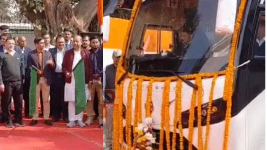 बिहार में 1 करोड़ की लग्ज़री कैरावैन बस! चलता-फिरता 5 स्टार होटल, पर्यटन मंत्री ने किया उद्घाटन