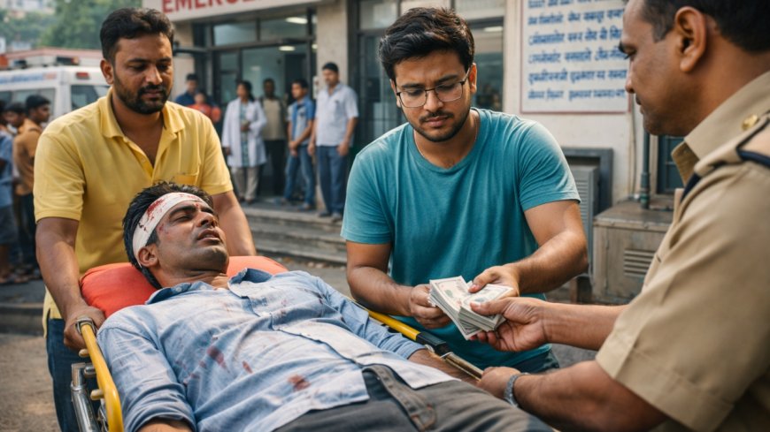 सड़क हादसे के घायलों को ₹1.5 लाख तक मदद, ‘राहवीर’ को मिलेगा ₹25 हजार इनाम
