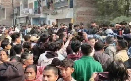 बिहार शर्मसार: दरभंगा में बच्ची के साथ दुष्कर्म और हत्या, इलाके में उबाल, सड़कों पर उतरा जनसैलाब ‎