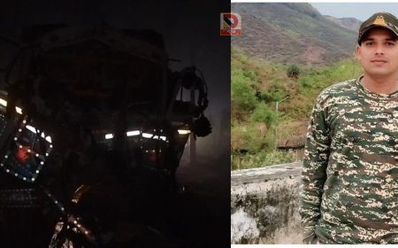 अरवल में वाहन चेकिंग के दौरान दर्दनाक हादसा: अनियंत्रित हाइवा ने परिवहन सिपाही को कुचला, मौके पर मौत, एक गंभीर घायल