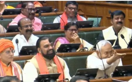 जमीन सर्वे में लापरवाही बर्दाश्त नहीं –विजय सिन्हा का बड़ा बयान, CM ने थपथपाई मेज, सदन में दिखा समर्थन