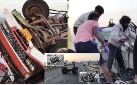 बेंगलुरु में भीषण सड़क हादसा, एक के बाद एक टकराए 4 वाहन, सात की दर्दनाक मौत