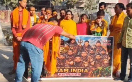 ‎टी-20 वर्ल्ड कप 2026: भारत-पाकिस्तान मुकाबला, टीम इंडिया के लिए भक्ति और उत्साह