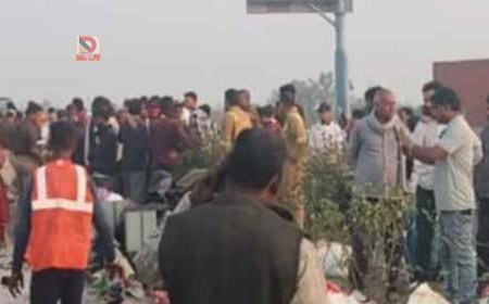 लखनऊ में बड़ा बस हादसा: पानीपत से बिहार आरही बस पूर्वांचल एक्सप्रेसवे पर पलटी , 7 मौत, 40 से ज्यादा घायल