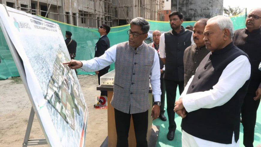 आईजीआईएमएस शेखपुरा का नया अस्पताल जल्द होगा पूर्ण, मुख्यमंत्री नीतीश कुमार ने किया निरीक्षण