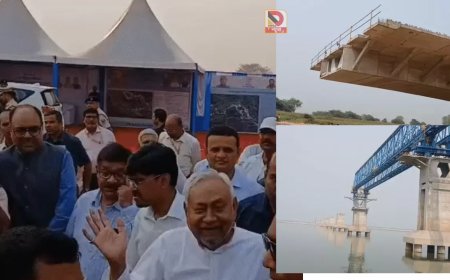 बख्तियारपुर में अधूरा ROB देख भड़के सीएम नीतीश,अधिकारियों को लगाई फटकार