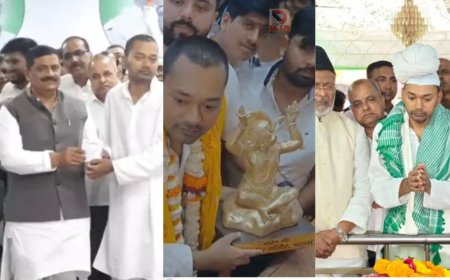 बिहार में नया सियासी अध्याय, JDU में शामिल हुए निशांत कुमार, महावीर मंदिर में पूजा, मजार पर चढ़ाई चादर