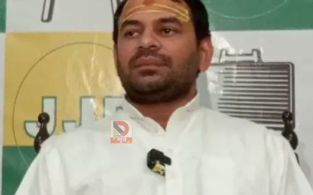 निशांत कुमार से हाथ मिलाने को तैयार तेजप्रताप यादव, बोले- साथ आएंगे तो देंगे अनुभव