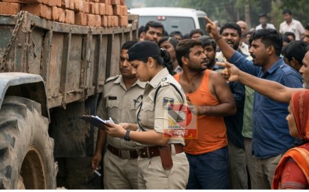 पश्चिम चंपारण :वाहन जांच के दौरान डीटीओ से दुर्व्यवहार, ओवरलोड ट्रैक्टर को लेकर ग्रामीणों का विरोध; मालिक पर 40 हजार का जुर्माना