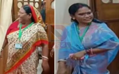 राज्यसभा वोटिंग के बीच बिहार विधानसभा में सियासी हलचल, तेजस्वी यादव के चैंबर से निकलीं ज्योति मांझी और दीपा मांझी,कहा-गलती से गई