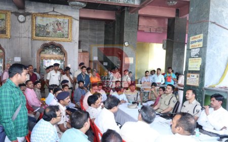 पटना में रामनवमी की भव्य तैयारियां, DM-SSP ने लिया जायजा,महावीर मंदिर में उमड़ेगा आस्था का सैलाब