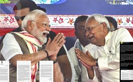 बिहार दिवस पर पीएम मोदी का खास संदेश,सीएम नीतीश को लिखा पत्र,मुख्यमंत्री ने जताया आभार