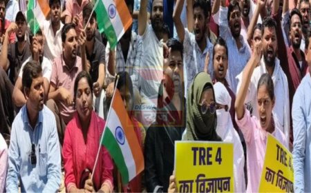 टीआरई-4 को लेकर बवाल: 3 दिन का अल्टीमेटम, नहीं जारी हुआ नोटिफिकेशन तो 10 अप्रैल से आमरण अनशन